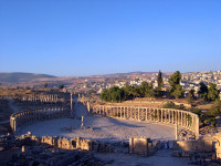 Excursia de astazi incepe cu vizitarea orasului antic Jerash