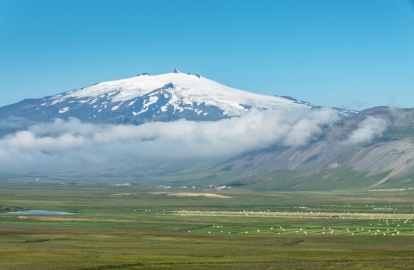 si, bineinteles, cel mai pitoresc ghetar–Snæfellsjökull