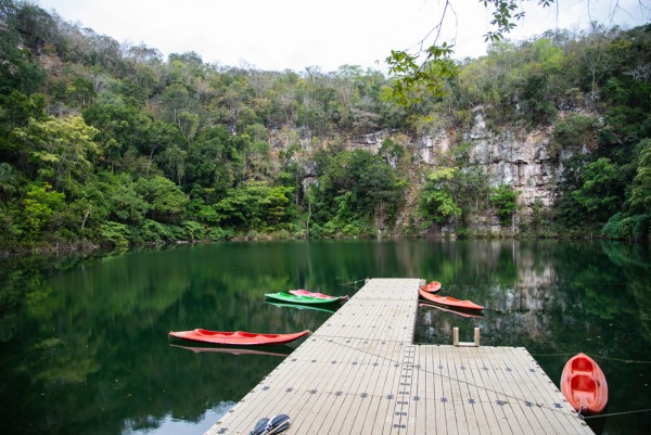 Urmatoarea oprire va fi la Cenota Miguel Colorado, ascunsa in vasta si frumoasa Peninsula Yucatán din Mexic