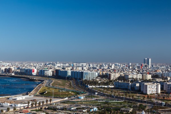 Dimineata exploram orasul Casablanca impreuna cu ghidul local