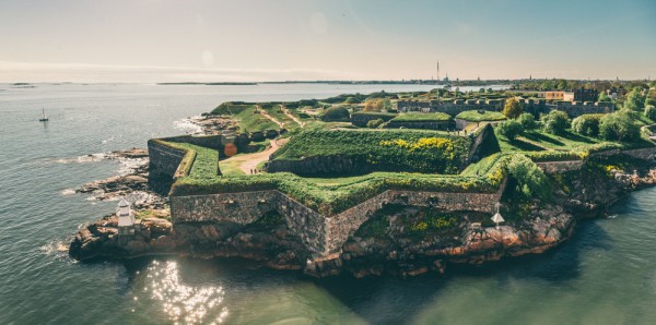 vom admira de pe ferry-boat Fortareata maritima Suomenlinna sau “Sveaborg”